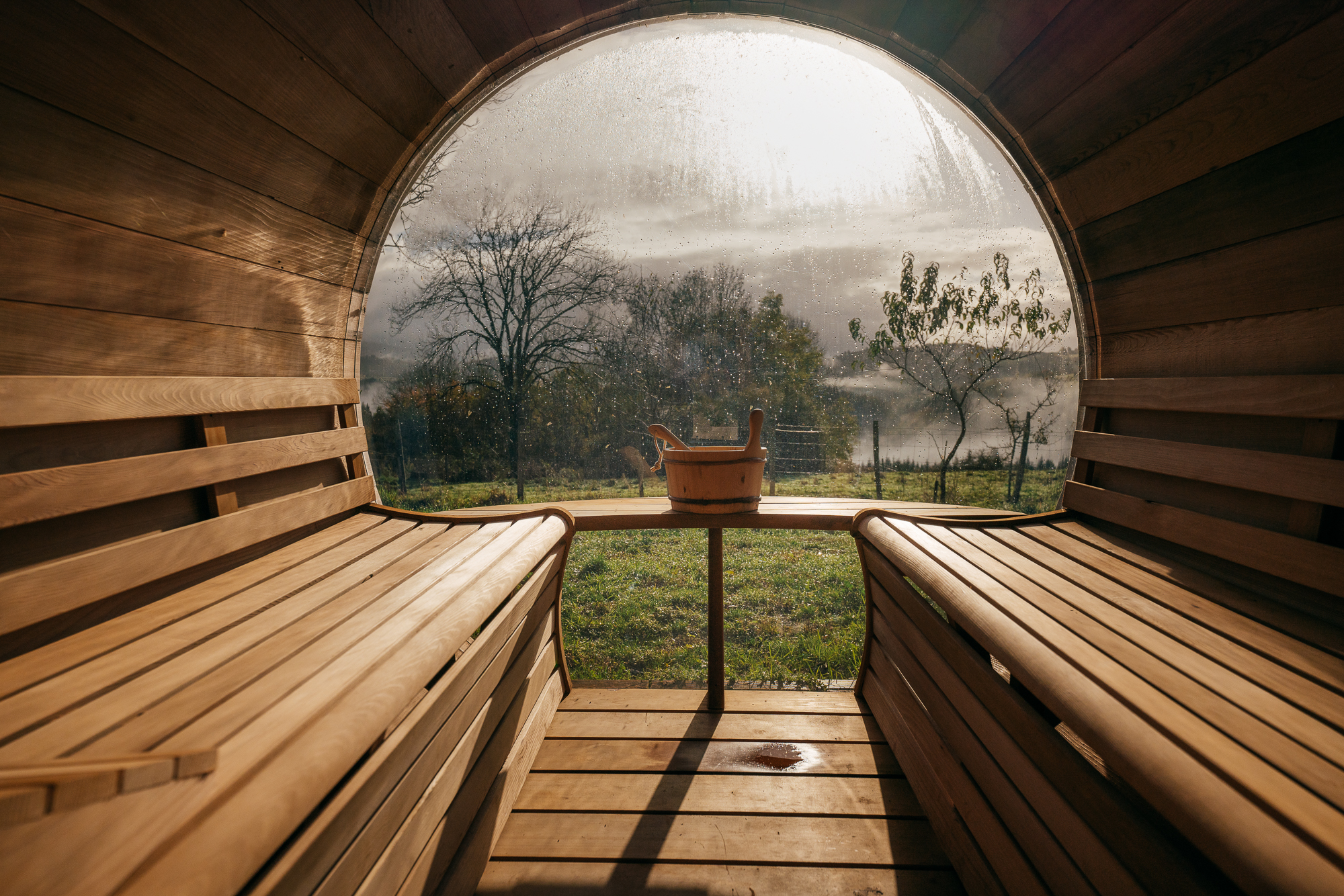 Sauna finlandais 80°